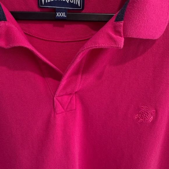 Vilebrequin Fuschia Pique Polo Shirt - Picture 5 of 6
